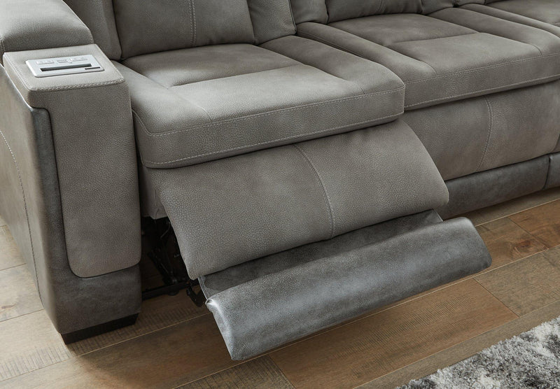 Next-Gen DuraPella Power Reclining Loveseat with Console - Coastal Roots Furniture (Courtenay, BC)