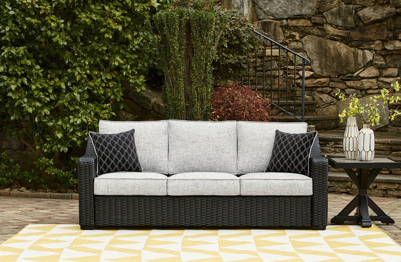 Beachcroft Outdoor Sofa with Cushion - Coastal Roots Furniture (Courtenay, BC)