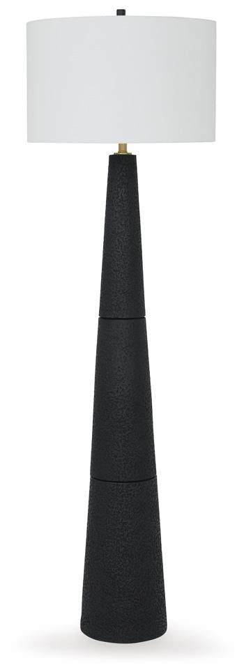 Hallburg Floor Lamp - Coastal Roots Furniture (Courtenay, BC)