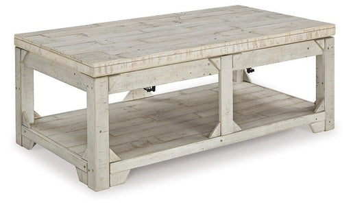 Fregine Coffee Table with Lift Top - Coastal Roots Furniture (Courtenay, BC)