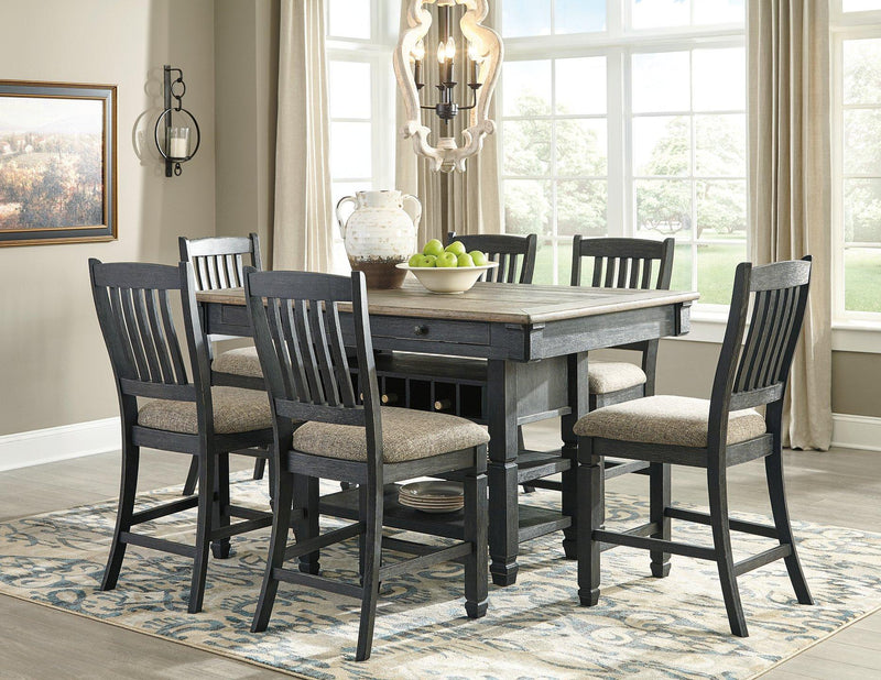 Tyler Creek Counter Height Dining Set - Coastal Roots Furniture (Courtenay, BC)