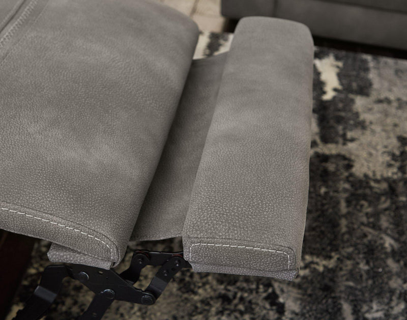 Next-Gen DuraPella Power Reclining Loveseat with Console - Coastal Roots Furniture (Courtenay, BC)