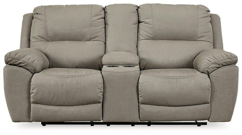 Next-Gen Gaucho Reclining Loveseat with Console - Coastal Roots Furniture (Courtenay, BC)