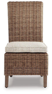 Beachcroft Outdoor Side Chair with Cushion (Set of 2) - Coastal Roots Furniture (Courtenay, BC)