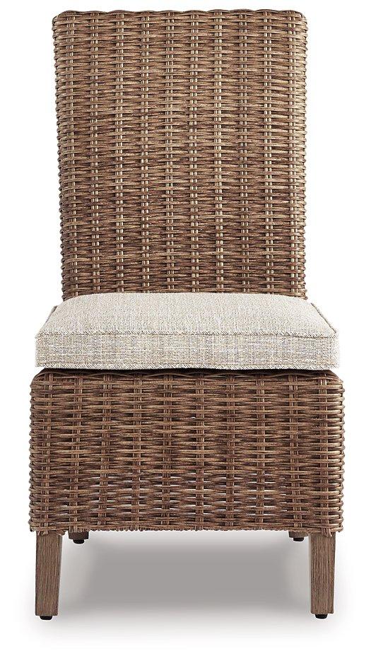 Beachcroft Outdoor Side Chair with Cushion (Set of 2) - Coastal Roots Furniture (Courtenay, BC)