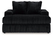 Midnight-Madness Oversized Chaise - Coastal Roots Furniture (Courtenay, BC)