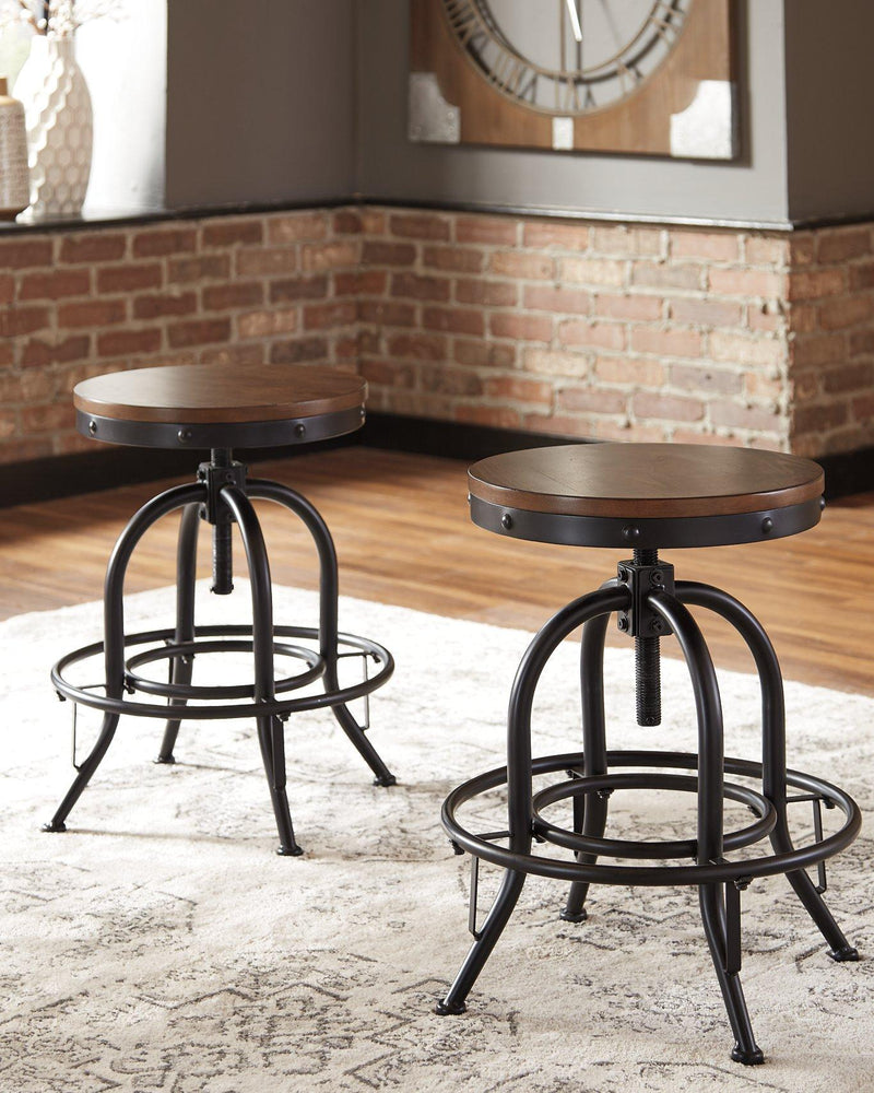 Valebeck Counter Height Bar Stool - Coastal Roots Furniture (Courtenay, BC)