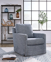 Nenana Next-Gen Nuvella Swivel Glider Accent Chair - Coastal Roots Furniture (Courtenay, BC)