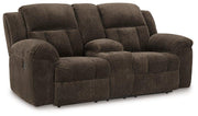 Frohn Reclining Loveseat with Console - Coastal Roots Furniture (Courtenay, BC)