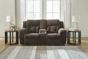 Frohn Reclining Loveseat with Console - Coastal Roots Furniture (Courtenay, BC)