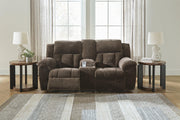Frohn Reclining Loveseat with Console - Coastal Roots Furniture (Courtenay, BC)