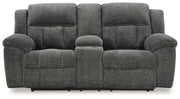 Frohn Reclining Loveseat with Console - Coastal Roots Furniture (Courtenay, BC)