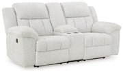 Frohn Reclining Loveseat with Console - Coastal Roots Furniture (Courtenay, BC)