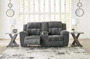 Frohn Reclining Loveseat with Console - Coastal Roots Furniture (Courtenay, BC)