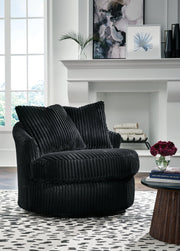 Gramwell Swivel Accent Chair - Coastal Roots Furniture (Courtenay, BC)