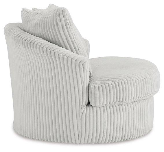 Gramwell Swivel Accent Chair - Coastal Roots Furniture (Courtenay, BC)