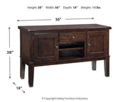 Haddigan Dining Server - Coastal Roots Furniture (Courtenay, BC)