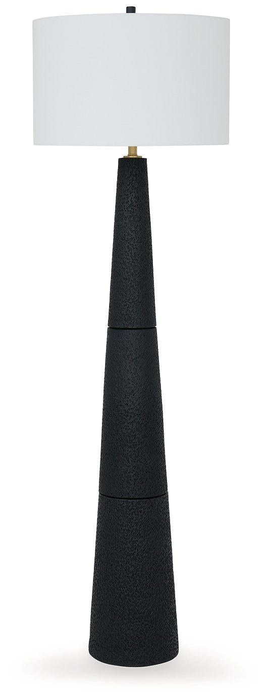 Hallburg Floor Lamp - Coastal Roots Furniture (Courtenay, BC)