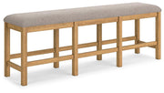 Havonplane 72" Counter Height Dining Bench - Coastal Roots Furniture (Courtenay, BC)