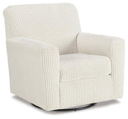 Herstow Swivel Glider Accent Chair - Coastal Roots Furniture (Courtenay, BC)