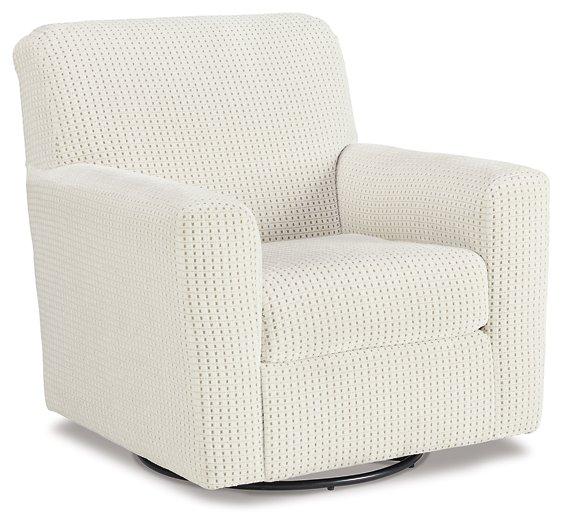 Herstow Swivel Glider Accent Chair - Coastal Roots Furniture (Courtenay, BC)