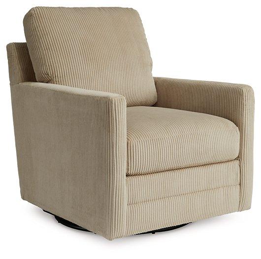 Icaman Swivel Accent Chair - Coastal Roots Furniture (Courtenay, BC)