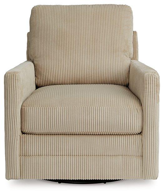 Icaman Swivel Accent Chair - Coastal Roots Furniture (Courtenay, BC)