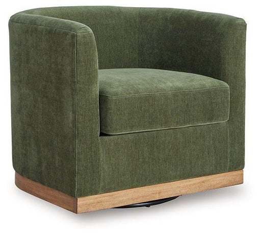 Jersonlow Swivel Accent Chair - Coastal Roots Furniture (Courtenay, BC)