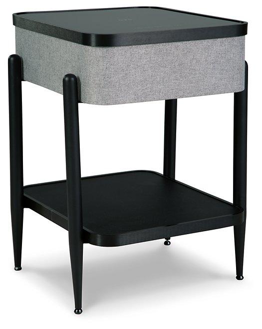 Jorvalee Accent Table with Speaker - Coastal Roots Furniture (Courtenay, BC)