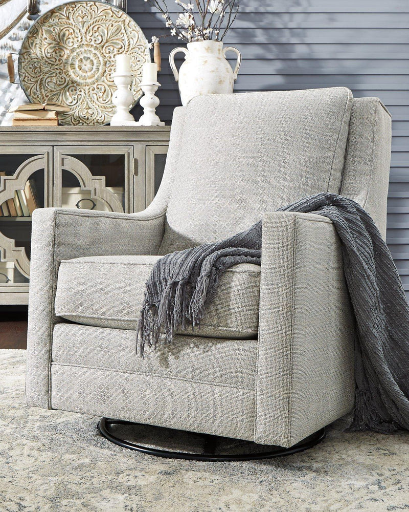 Kambria Swivel Glider Accent Chair - Coastal Roots Furniture (Courtenay, BC)