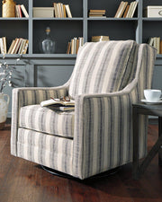 Kambria Swivel Glider Accent Chair - Coastal Roots Furniture (Courtenay, BC)
