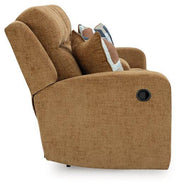 Kanlow Reclining Loveseat with Console - Coastal Roots Furniture (Courtenay, BC)