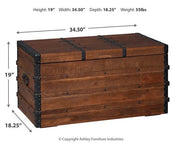 Kettleby Storage Trunk - Coastal Roots Furniture (Courtenay, BC)