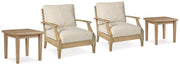 Clare View Outdoor Seating Set - Coastal Roots Furniture (Courtenay, BC)