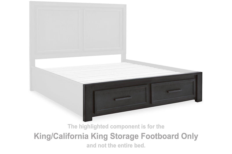 Foyland Panel Storage Bed - Coastal Roots Furniture (Courtenay, BC)