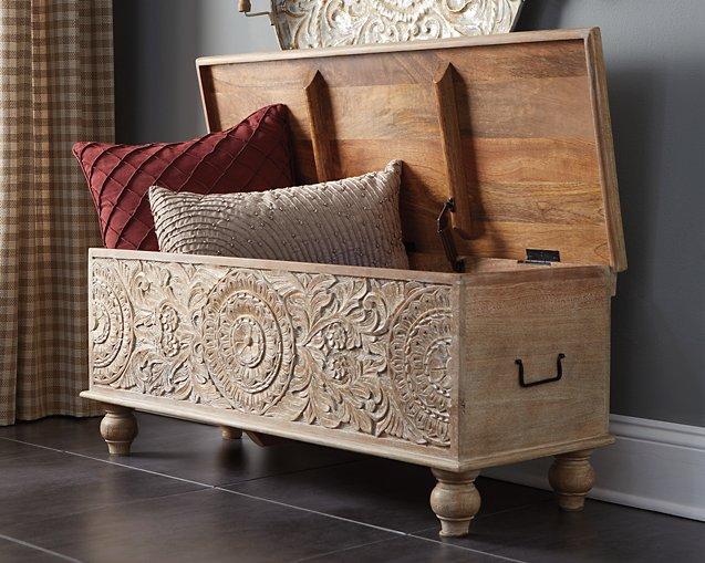 Fossil Ridge Storage Bench - Coastal Roots Furniture (Courtenay, BC)