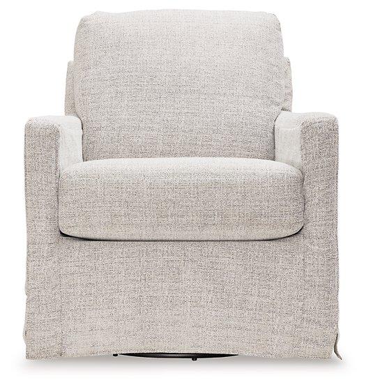 Nenana Next-Gen Nuvella Swivel Glider Accent Chair - Coastal Roots Furniture (Courtenay, BC)