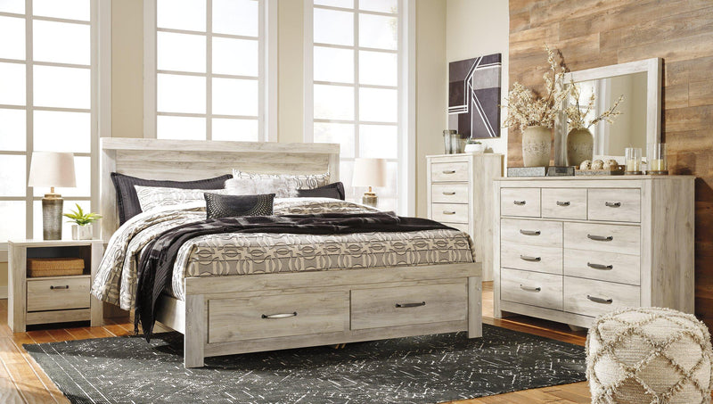 Bellaby Bed with 2 Storage Drawers - Coastal Roots Furniture (Courtenay, BC)