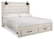 Cambeck Bed with 2 Storage Drawers - Coastal Roots Furniture (Courtenay, BC)