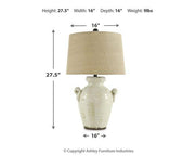 Emelda Table Lamp - Coastal Roots Furniture (Courtenay, BC)