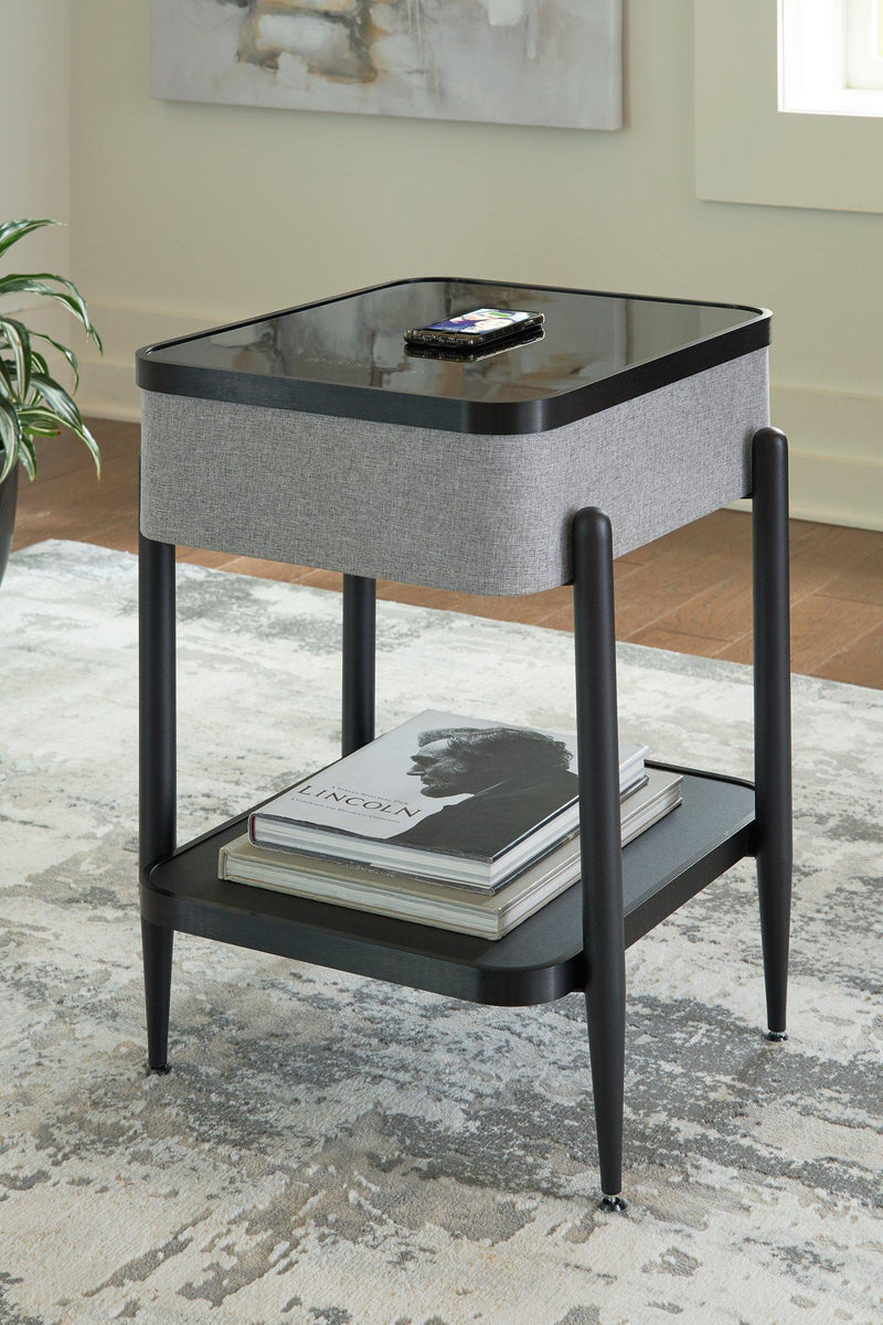Jorvalee Accent Table with Speaker - Coastal Roots Furniture (Courtenay, BC)