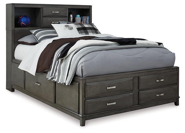 Caitbrook Storage Bed with 7 Drawers - Coastal Roots Furniture (Courtenay, BC)