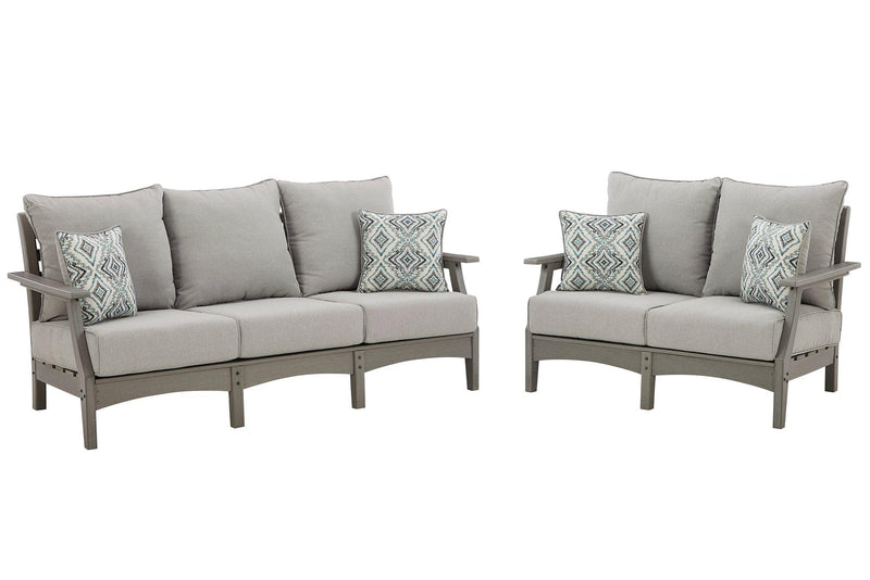 Visola Outdoor Seating Set - Coastal Roots Furniture (Courtenay, BC)