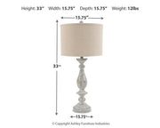 Bernadate Lamp Set - Coastal Roots Furniture (Courtenay, BC)