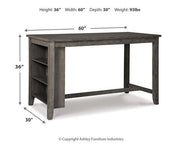 Caitbrook Counter Height Dining Table - Coastal Roots Furniture (Courtenay, BC)