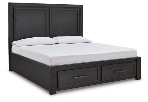 Foyland Panel Storage Bed - Coastal Roots Furniture (Courtenay, BC)