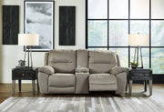Next-Gen Gaucho Reclining Loveseat with Console - Coastal Roots Furniture (Courtenay, BC)