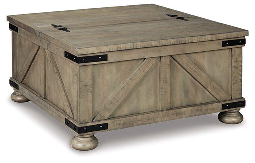 Aldwin Coffee Table With Storage - Coastal Roots Furniture (Courtenay, BC)