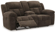 Frohn Reclining Loveseat with Console - Coastal Roots Furniture (Courtenay, BC)
