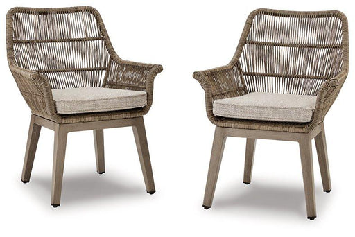 Beach Front Arm Chair with Cushion (Set of 2) - Coastal Roots Furniture (Courtenay, BC)